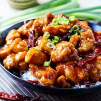 General Tso's Chicken at Hunan Garden，a Chinese Restaurant in Cinnaminson